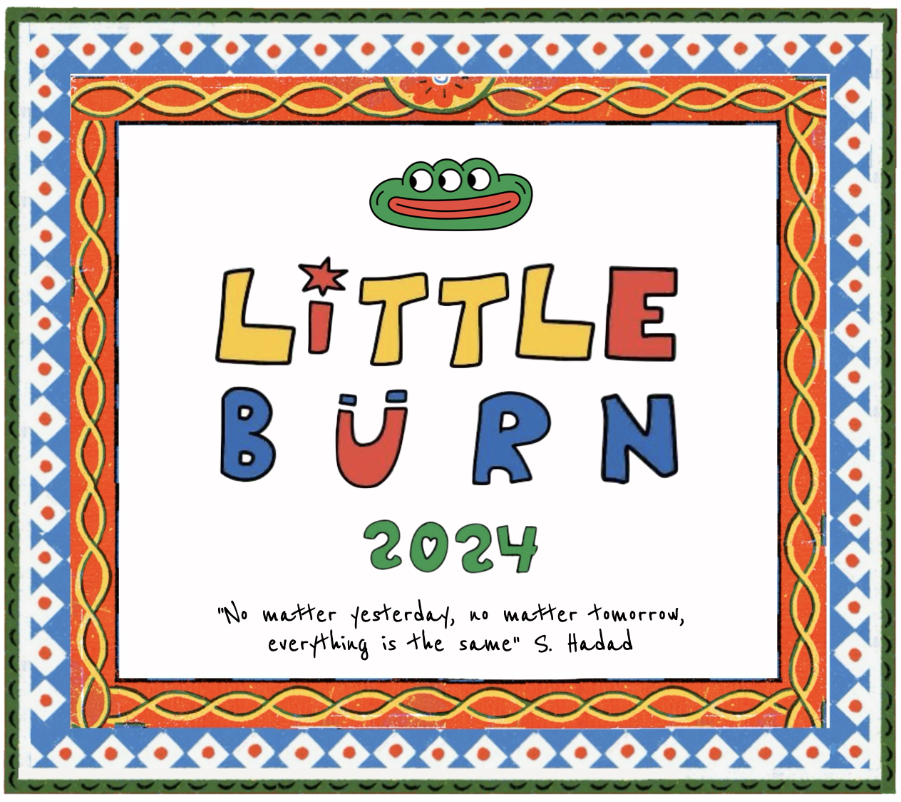 Little Burn 2024 Invitation